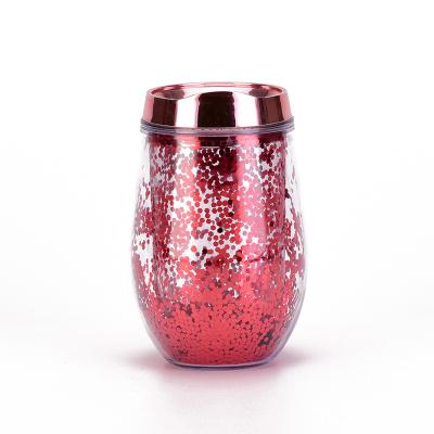 China KOREAN Wholesale Bulk Tumbler Mugs Custom Christmas Tumblers Glitter Wine Tumbler WB065K for sale