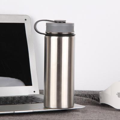 China PORTABLE High Quality Outdoor Custom Logo Coffee Mug Vacuum Double Wall Stainless Steel Water Bottle For Business Gift for sale