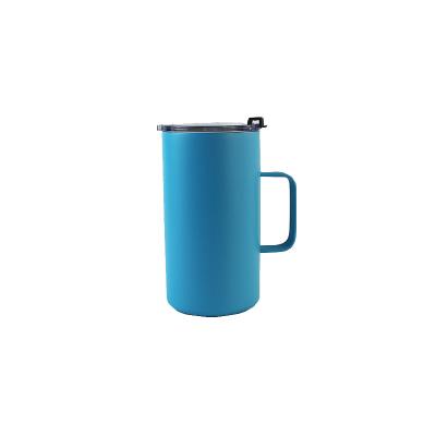 China 2022 Hot Customized New Arrival Disposable Stainless Steel Travel Insulated Coffee Mug With Handle for sale