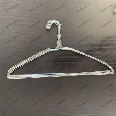 China 1150 Cartons/20ft Container Capacity Galvanized Wire Hanger In Silver for sale