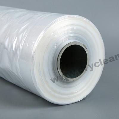 China tubular film Dry Cleaning Poly Bags 20x36 0.35Mil For Laundry Shops for sale