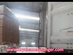 wire hanger container loading