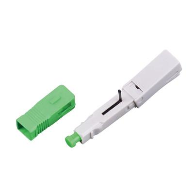 China White Green Green FTTH Field Assembly China Optical Fiber Optic Fast Connectors Butterfly for sale