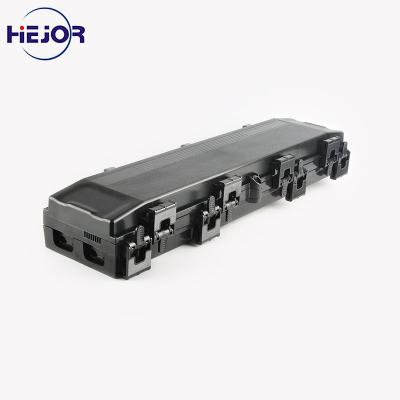 China FTTH FTTB FTTX Factory Fiber Optic Splice Closure Horizontal Fiber Optic Box Body for sale