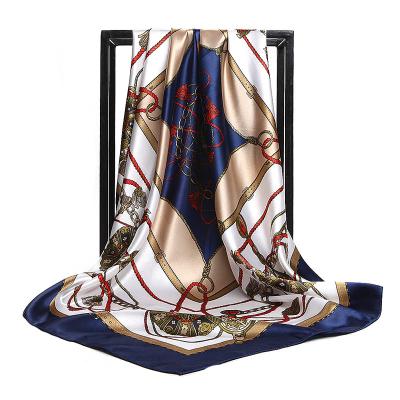 China Silk Scarf 90cm * 90cm Large Squares Squares Silk Ladies Scarves for sale