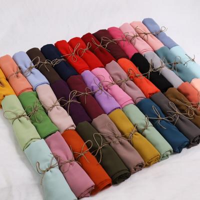 China Fashion Women Chiffon Long Muslim Hijab Scarf Hijab Lot Many Colors for sale