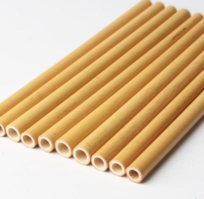 China 100%Natural Drinking Straws Eco-Friendly Bamboo Straws Accessories Bar Bamboo Straw For Fast Food for sale