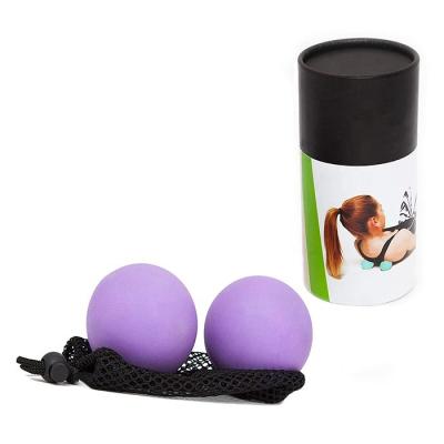 China Sport Muscle Recovery Deep Tissue Massage Trackball Relax Recovery Lacrosse Balls for sale