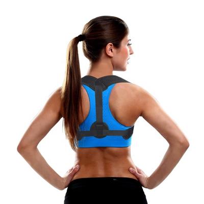 China Neoprene Back Braces Adjustable Posture Corrector Back Posture Corrector for sale