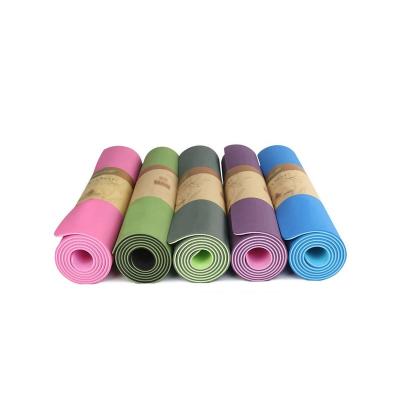 China Non-Slip Eco-Friendly Tape Yoga Mat for sale