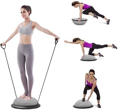 China High Density Half Ball Balance Trainer With Straps Yoga Balance Ball for sale