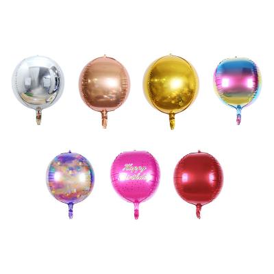 China Hot Sale 4d Aluminum Foil Balloon Gift Toy Inflatable Wedding Children's Birthday Party Christmas Decoration for sale