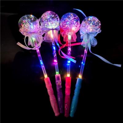 China New Instant Luminous Bat Bobo Ball Flashing Stick Children Toy Bobo Ball Magic Wand Star Promotional Toy 1Pcs Random Color for sale