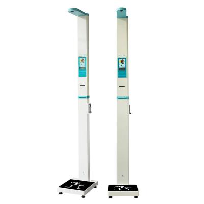 China Metal Cabinet Height Digital Scale For People Body Composition Weight Coin Operated Machine Scales for sale