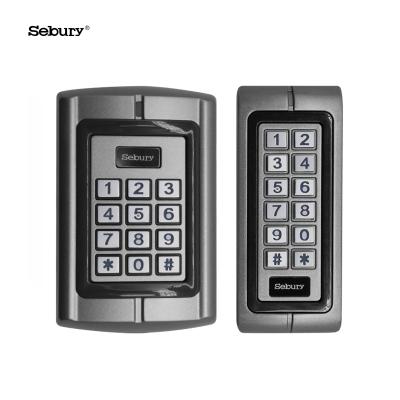 China Waterproof / Sebury Waterproof Hot Selling W1-A / Key System Equipment W2-A Pad Control De Acceso Access Control for sale