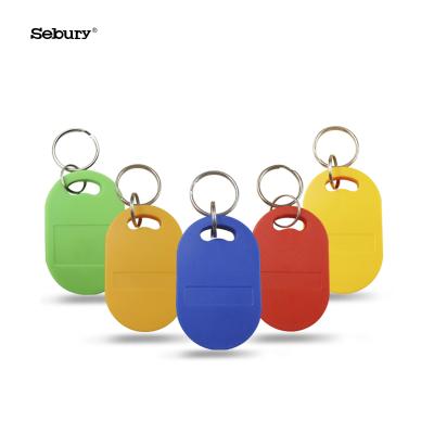 China Wc 125khz Rfid Sebury Factory Price Proximity Identification EM Keyfob Card Customized 125khz Rfid Tag for sale