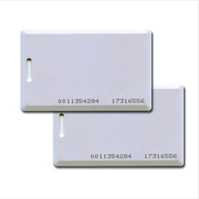 China Waterproof / Sebur 1.8mm Chip Tk4100 13.56Mhz Waterproof Proximity Em Ready Running RFID Card for sale