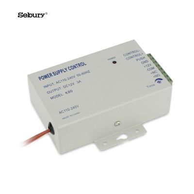 China Linear Power Supply Sebury Power Supply Accessories For Access Control Standalone System 12V 3A for sale