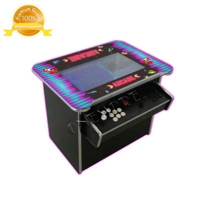 China 18mm Wooden 2 Player MDF Arcade Game Machine Single Sided Fighting Video Cocktail Board With Lift Up Screen for sale