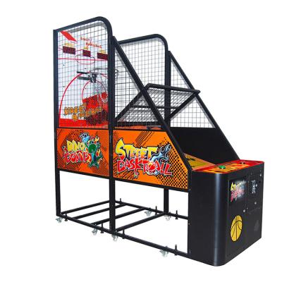 China Classic Metal+plastic+acrylic basketball game machine coin operated kids game machine for game center for sale