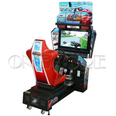 China Can Be Used In Mall Cheap Amusement 32inch HD Outurn Coin Operated Arcade Racing Game Machine For Sale for sale