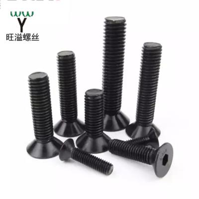 China Stainless Steel DIN ISO JIS GB Standard ANSI /12.9 10.9 Grade High Strength Hex Socket Bolts for sale