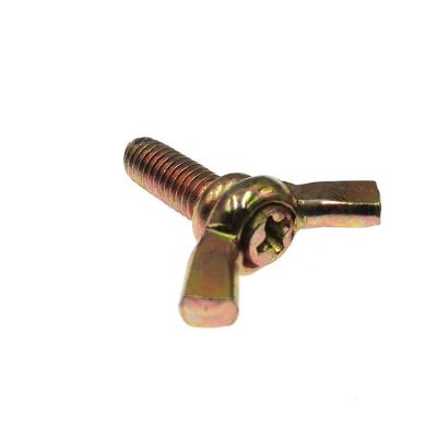 China DIN316 Copper Plated Steel Wing Bolts for sale