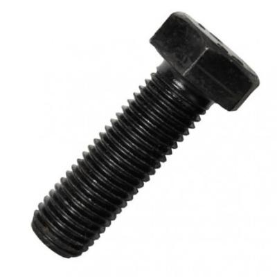 China DIN933 Grade10.9 Steel Black Oxide Hex Head Bolts for sale