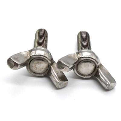 China Stainless Steel 304 Stainless Steel Wing Bolts With Wing Nut DIN 316 for sale