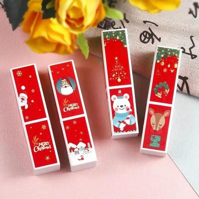 China 2021 Christmas wholesale high-quantity new product 12.1mm cute lipstick tube for gift for sale