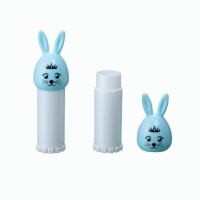 China Cartoon Lip Balm Tube Environmental Protection Rabbit Mouse Children Cosmetic Wholesale Single Lip Balm Tubes for sale