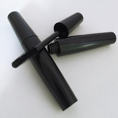 China 22.5ml Cosmetic Luxury Black Empty Mascara Tubes With Brush Mascara Cosmetic Packaging Container for sale