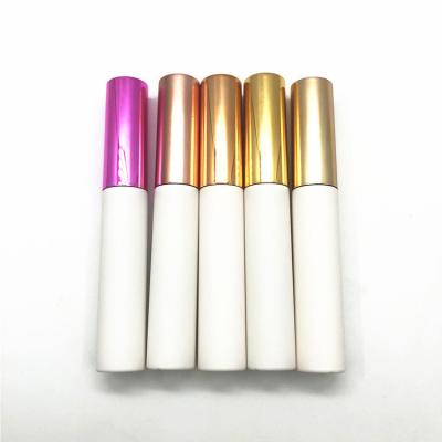 China White Empty Cosmetic Tubes 10ML Round Shape Mascara Container Mascara Tube With Caps for sale