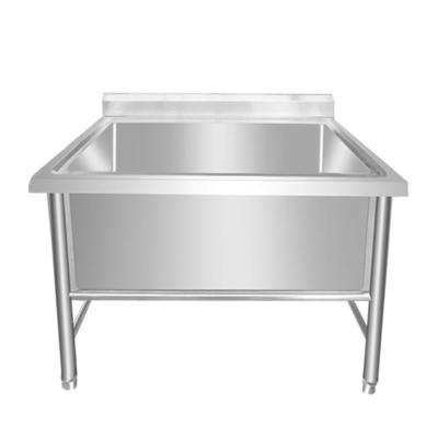 China Direct Selling Durable And Anti-corrosion Swimming Pool Workbench Stainless Steel Washing Workbench For Restaurant for sale