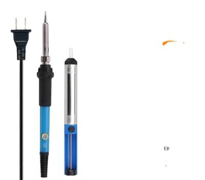 China Factory 6 in one 110-220V 60W Soldering Iron Portable Soldering Iron Kit Adjustable Temperature Soldering Irons Repair Tool Electric Welding for sale