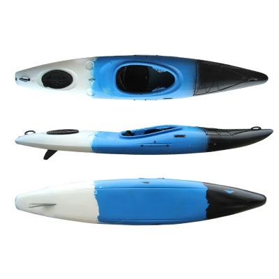 China New Design LLDPE plastic sea kajak single whitewater kayak for sale