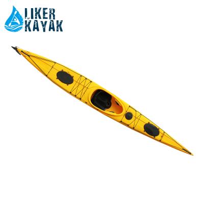 China SCG M90 LLDPE For Sea Kayak Liker Kayak Single Sit In The Ocean Kayak Cheap Plastic Sea Kayak For Sale for sale