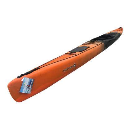 China SCG M90 LLDPE for sea kayak single seat top professional sea sit in kayak compare k1 racing kayak for sale