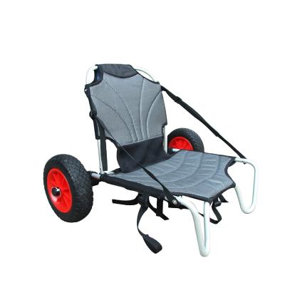 China Kayak 2 in 1 aluminum frame seat trolley for kayak fishsing for sale