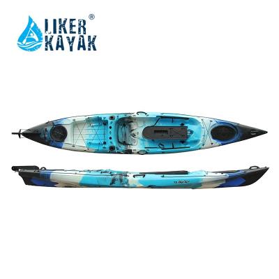 China LLDPE HULL For Fishing Kayak Hottest Angler 4.3 Drunks Fishing Liker Kayaks for sale