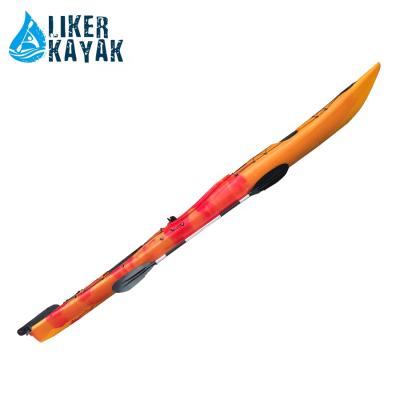 China New Wholesale 4.85m Single LLDPE Sea Kayak for sale