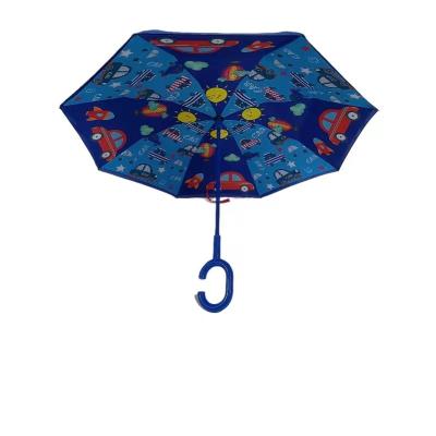 China Professional Factory Design New Umbrella Beach Umbrella Canopy Overturned High Quality Umbrella For Kids for sale