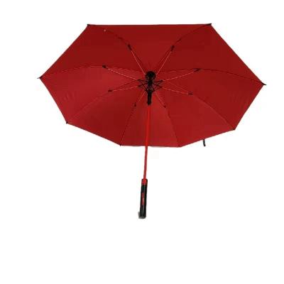 China High quality automatic open custom logo matched color frame factory direct sales printed straight umbrella windproof golf umbrella manufacturers for sale