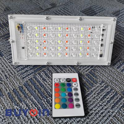 China AC 220V 240V AC 220V 240V AC 220V 240V LANDSCAPE LED Flood Light Warm Cold Waterproof IP66 RGB LED Street Light Landscape Lighting for sale