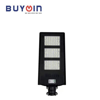 China IP65 200W/300W/400W/500W Outdoor Lighting LED Wall Lamp Street Light Solar Powered Solar Radar Motion Light Control For Garden for sale