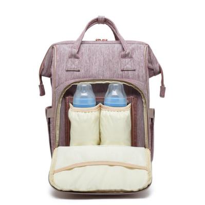 China Hot Sale Baby Bag Mom Diaper Bag Anti Theft Backpack for sale