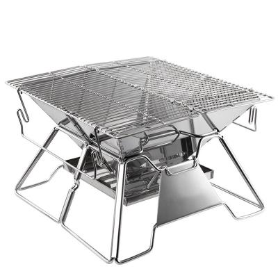 China Portable Folding RV BBQ Grill Stove Campingmoon MT-2 Camping BBQ Stove 34x35cm for sale