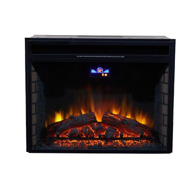 China Classical 110V-240V /50Hz ~60hz European and American classic retro style wall built-in electric fireplace for sale