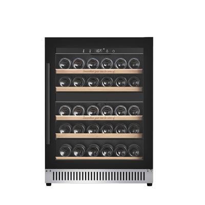 China Built-in Commercial Constant Temperature Household Wine Cooler Wine Cooler Tea Cooler Cabinet Hotel Wine Fridge for sale