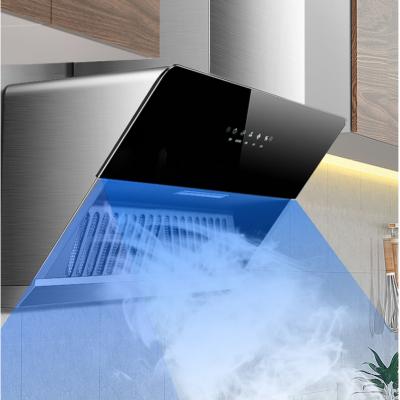 China Hotel kitchen exhaust range hood parts to supply in various CKD or skd specification best hood fan stainless range hood kitchen for sale